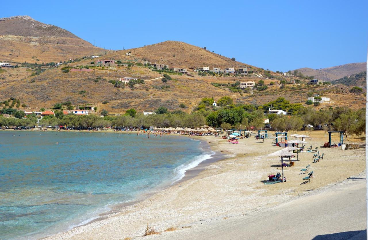 The Charming Beach House, Ideal For 4 To 5 People Ioulis Bagian luar foto