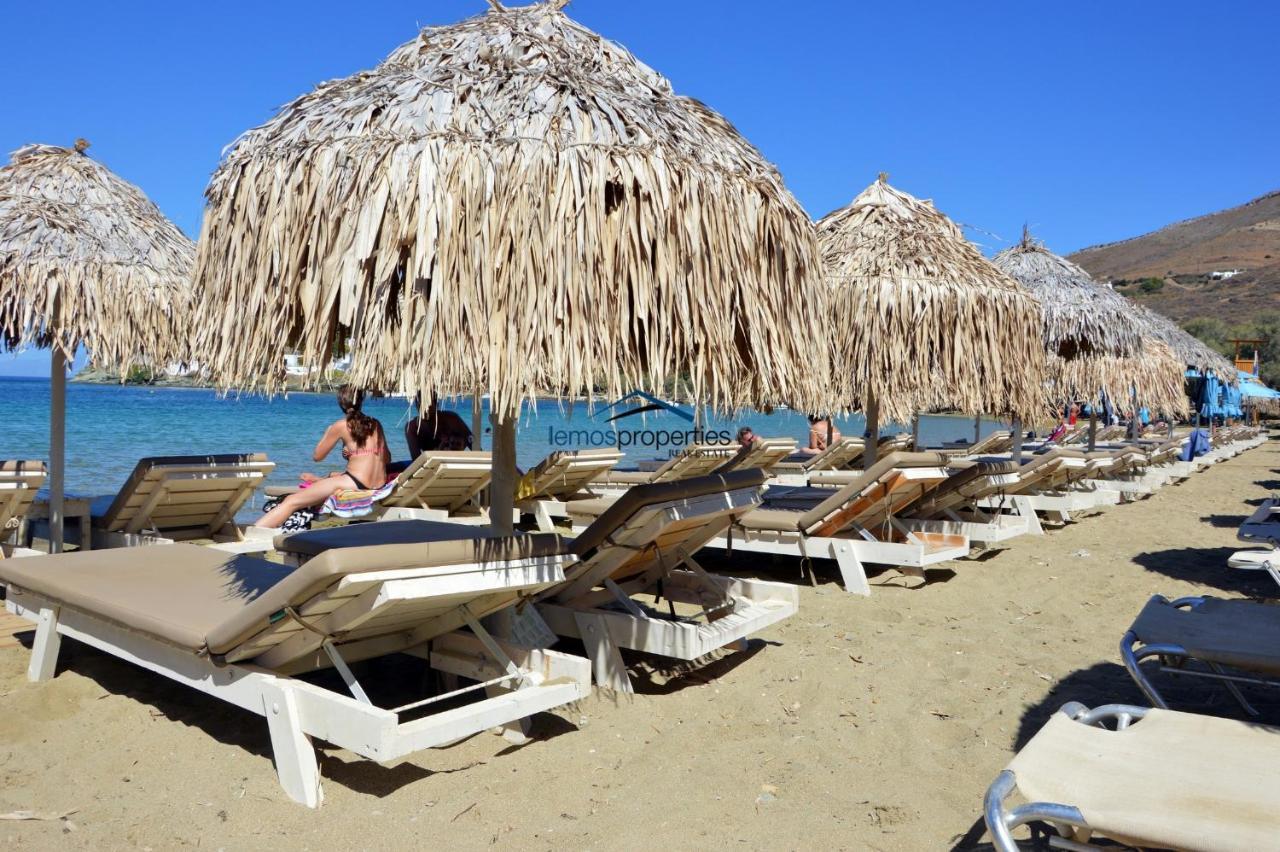 The Charming Beach House, Ideal For 4 To 5 People Ioulis Bagian luar foto